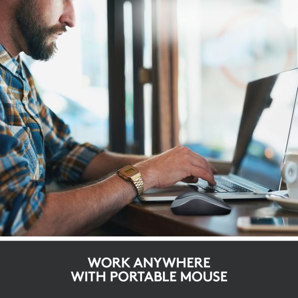 Logitech Wireless Mouse M185 blau