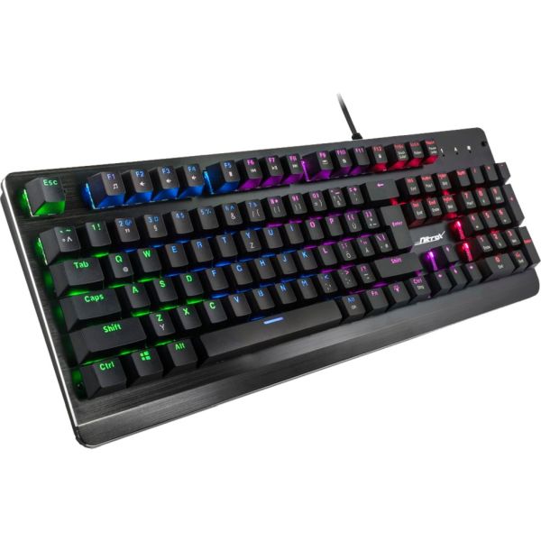Inter-Tech NK-2000ME schwarz, DE-Layout RGB kabelgebunden