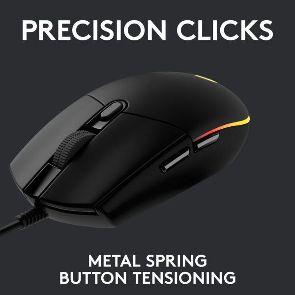 Logitech G203 LIGHTSYNC schwarz