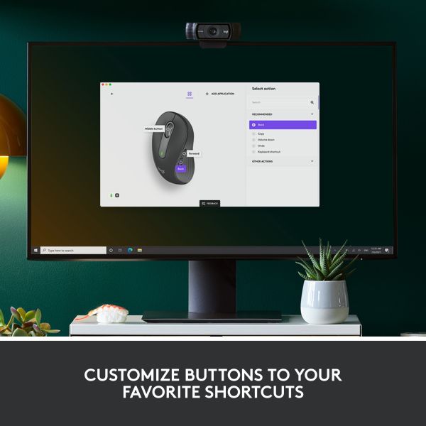 Logitech Signature M650 L Left Wireless graphit