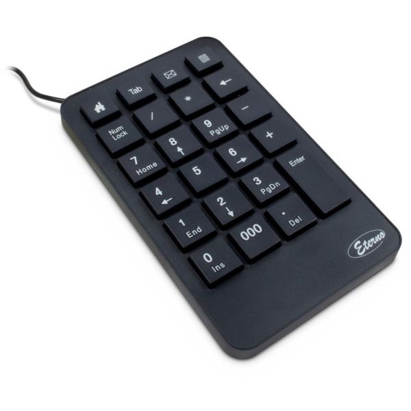 Inter-Tech KB-120 Ziffernblock schwarz kabelgebunden