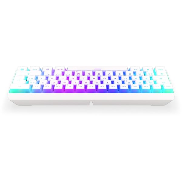 ENDORFY Thock Compact Wireless Pudding Onyx White, DE-Layout Kailh Box Red