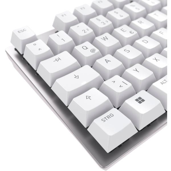 CHERRY KC 200 MX weiß-silber, DE-Layout Cherry MX2A Brown