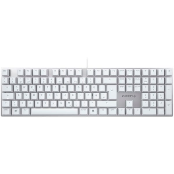 CHERRY KC 200 MX weiß-silber, DE-Layout Cherry MX2A Brown