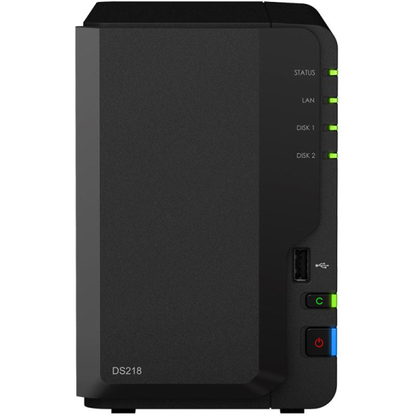 Synology NAS DS218, 1.4GHz, 1x Gb LAN