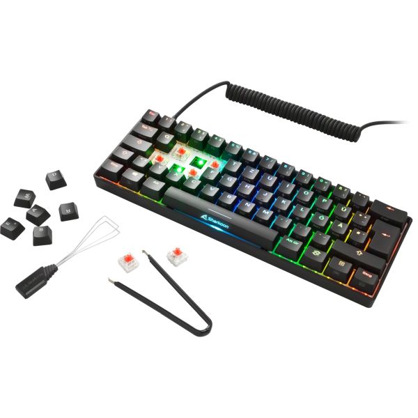 Sharkoon SKILLER SGK50 S4 schwarz, DE-Layout Kailh Brown