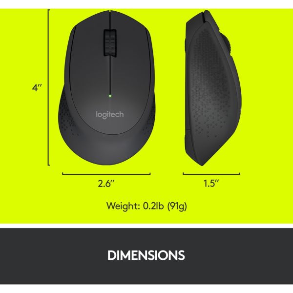 Logitech M280 Wireless schwarz